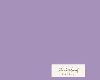 Art Gallery Fabrics Pure Solids Wisteria Lavender Purple Solid Cotton Quilting Fabric by the Yard