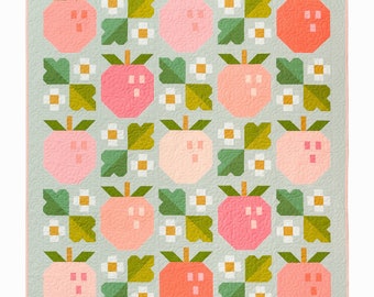 Pineberry Quilt Pattern by Pen + Paper Patterns - PAPER Pattern, Modern Quilt Pattern, Book Quilt Pattern
