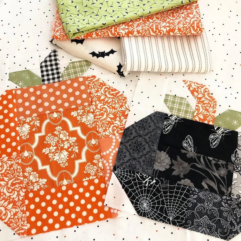 Hocus Pocus Quilt Pattern by the Pattern Basket - PAPER Pattern ...