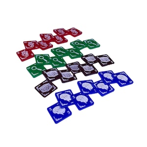 Acryl Arkham Horror das Lcg-Kartenspiel Acryltoken Single Ermittler Pack