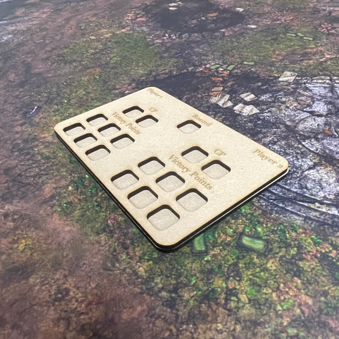 Table Tip Tracker Wooden Tabletop Wargame Tracker - Etsy