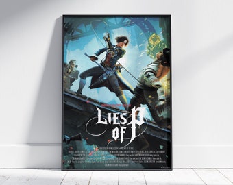 Lies of P - Movie Style Poster 17x24 & 12x17 Prints (digital