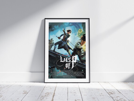 Lies of P - Movie Style Poster 17x24 & 12x17 Prints (digital