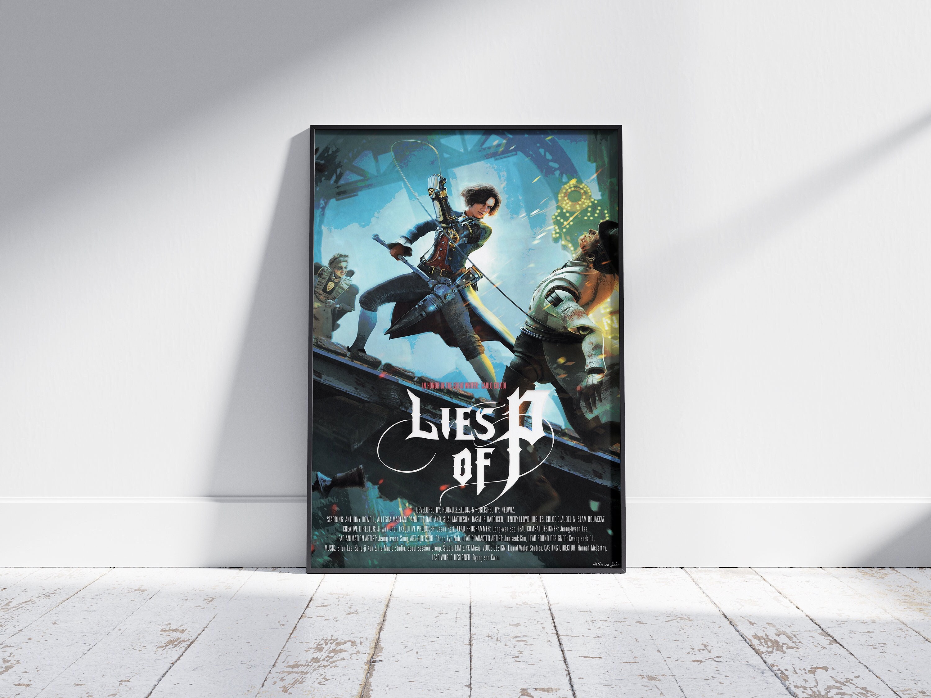 Lies of P Poster - Etsy