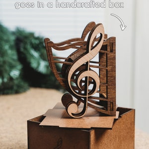 Guitar Wall Mount Guitar Hanger with treble clef design - acoustic guitar holder wall mount