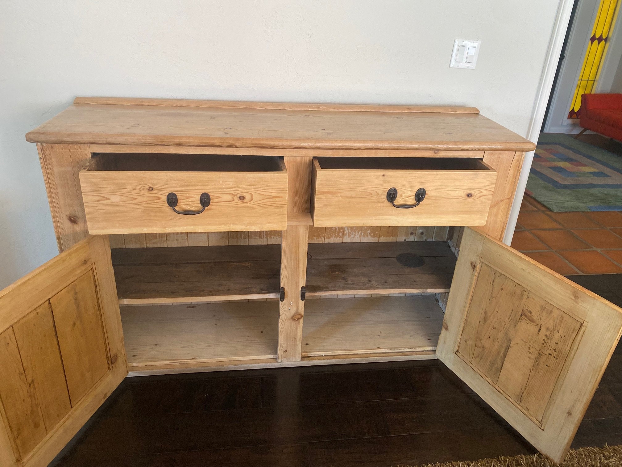 English Antique Pine Circa 1880 Etsy