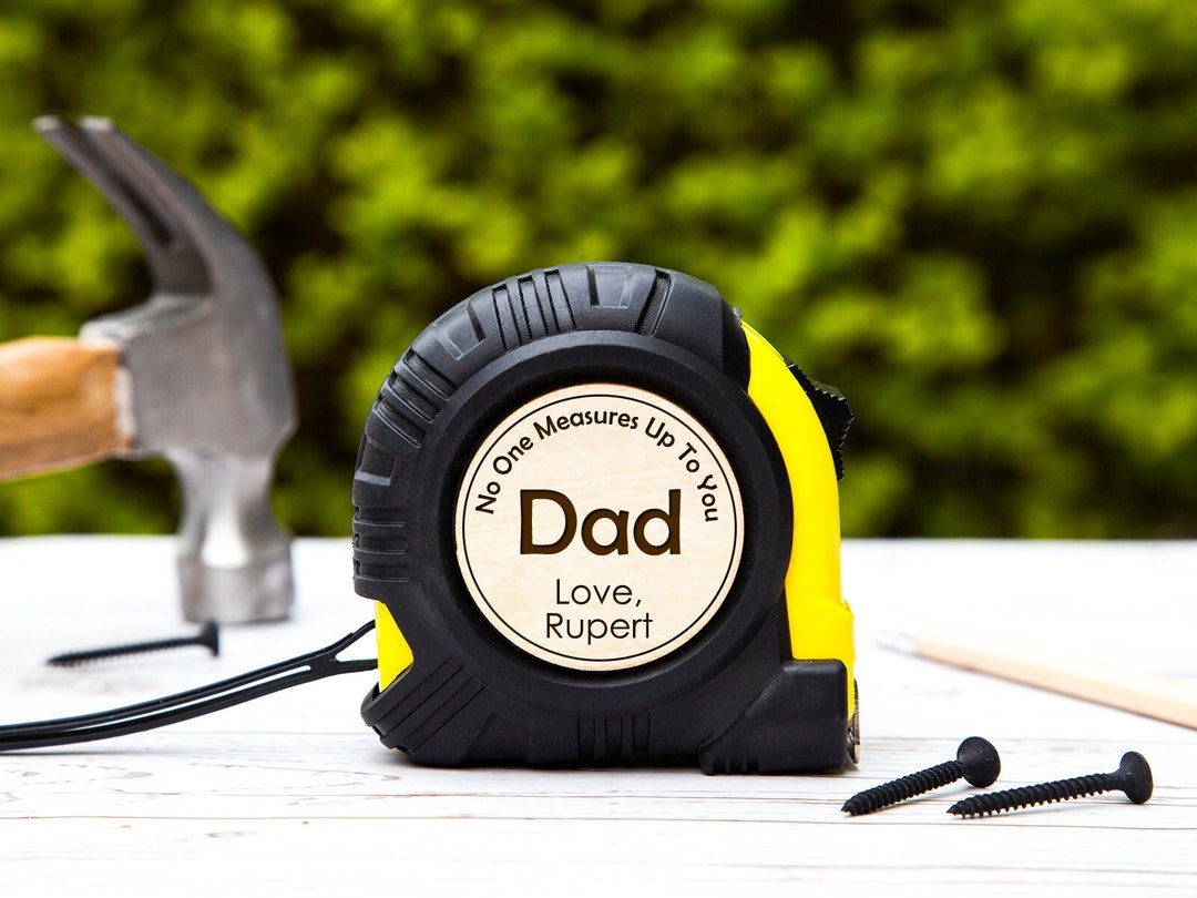 Custom Engraved Tape Measure for Dad,personalized Tape Measure