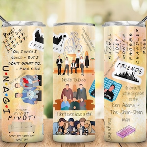 Friends tumbler wrap