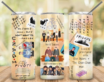 Friends tumbler wrap
