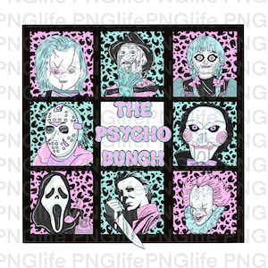 Halloween horror sublimation png