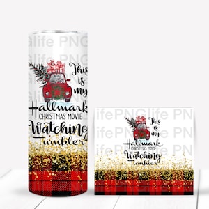 Christmas tumbler wrap