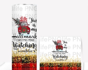 Christmas tumbler wrap