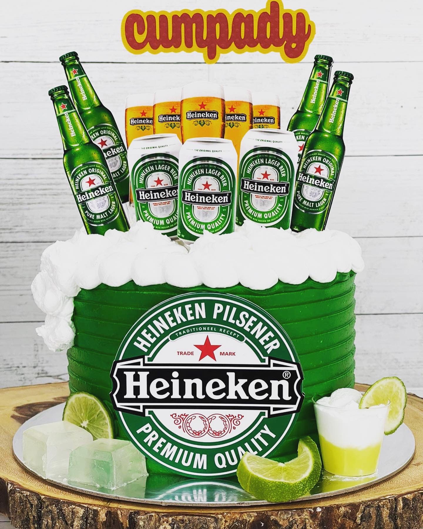 Heineken Cake Topper Etsy
