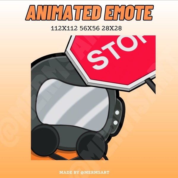 Lethal Company  Emote for Twitch and Discord | Animated Twitch Emote | Lethal Bonk Emote