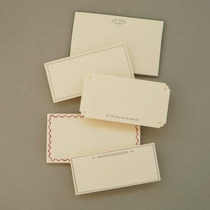 Letterpress Grußkarte - 10er-Set - Misterrobinson