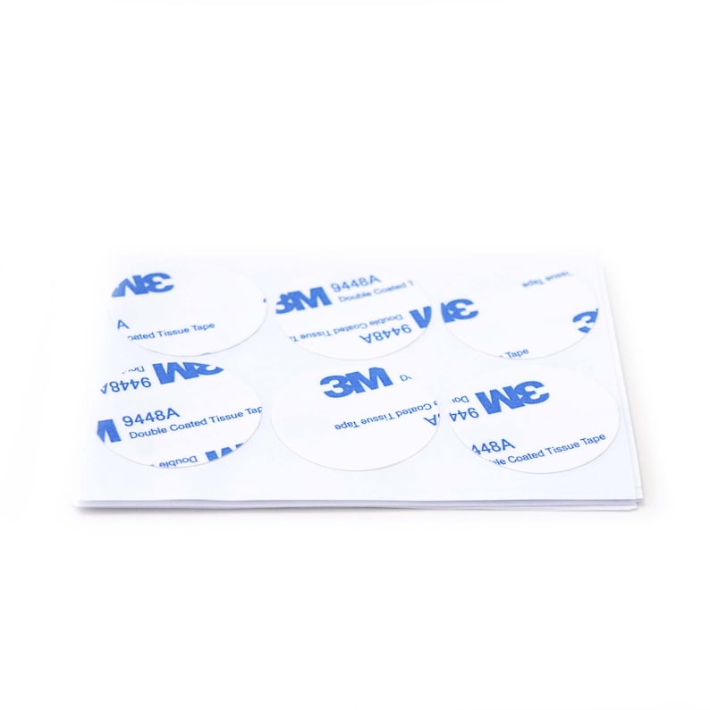 3M Wax Seal Stickers - Self Adhesive Backings with Tab 30mm