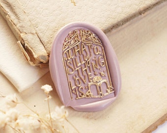 Silly Love Wax Seal Stamp Kit - Journal Stamp - Misterrobinson Original Design