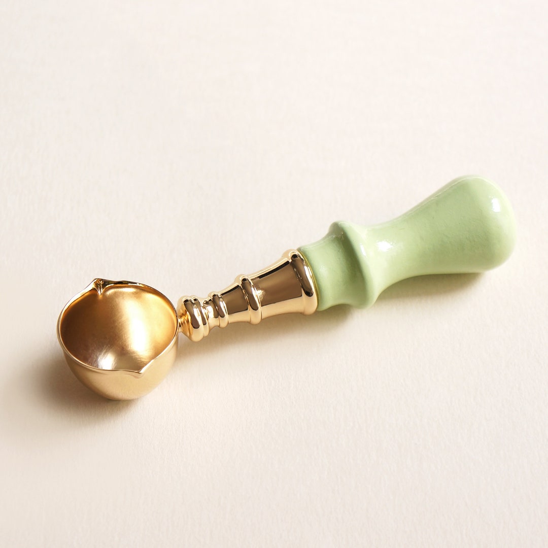 Sealing Wax Spoon Retro Wax Seal Spoon Wax Seal Melter Wax Melting Kit Misterrobinson Etsy