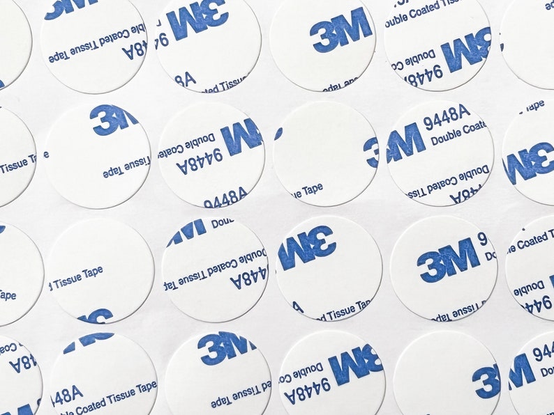 3M Wax Seal Stickers - Self Adhesive Backings with Tab image 1