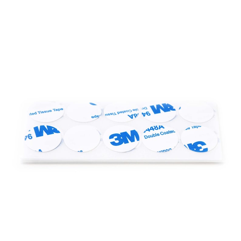 3M Wax Seal Stickers - Self Adhesive Backings with Tab 15mm