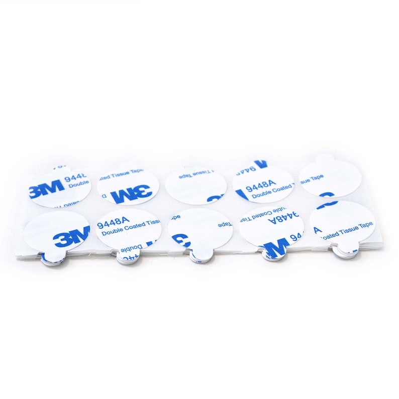 3M Wax Seal Stickers - Self Adhesive Backings with Tab 20mm