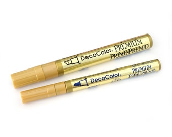 DecoColor Premium Markers - Fine Tip Pen - Chisel Tip Pen - Wax Seal Stamp Accessories