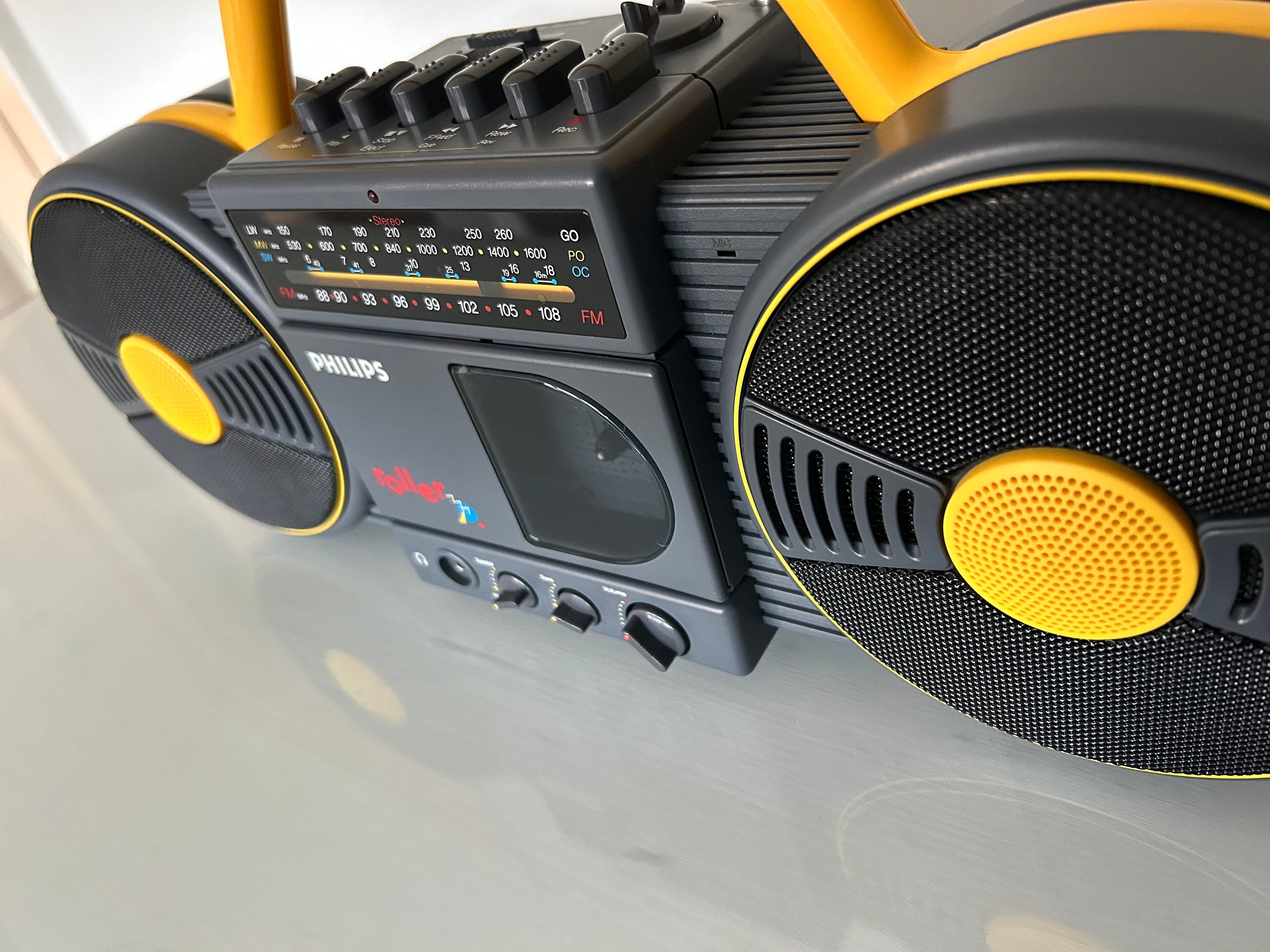 NATIONAL FM / Am/Fm Radio Stéréo Cassette Enregistreur No.Rs-4250 Usé