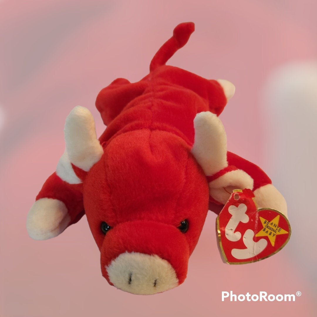 Red bull beanie baby cheap value