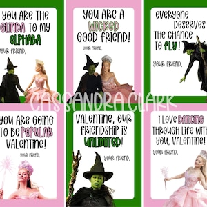 WICKED Valentijnsdagkaarten: afdrukbare digitale download