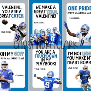 Tarjetas de San Valentín de Detroit: descarga digital imprimible