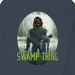 Swamp Thing Nancy Pelosi Unisex Organic Sweatshirt, Speaker of the House Swamp Thing Movie Sweatshirt, Funny Political Clothing