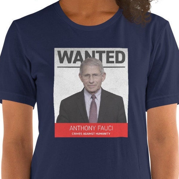 Dr. Fauci Wanted Patriotisches Shirt, Das Große Zurücksetzen Shirt, Patriotisches Zitat Shirt, Politische Sprüche, USA, 'Merica Shirt, Amerika Shirt