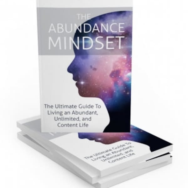 The Abundance Mindset  E-Book Digital Download PDF