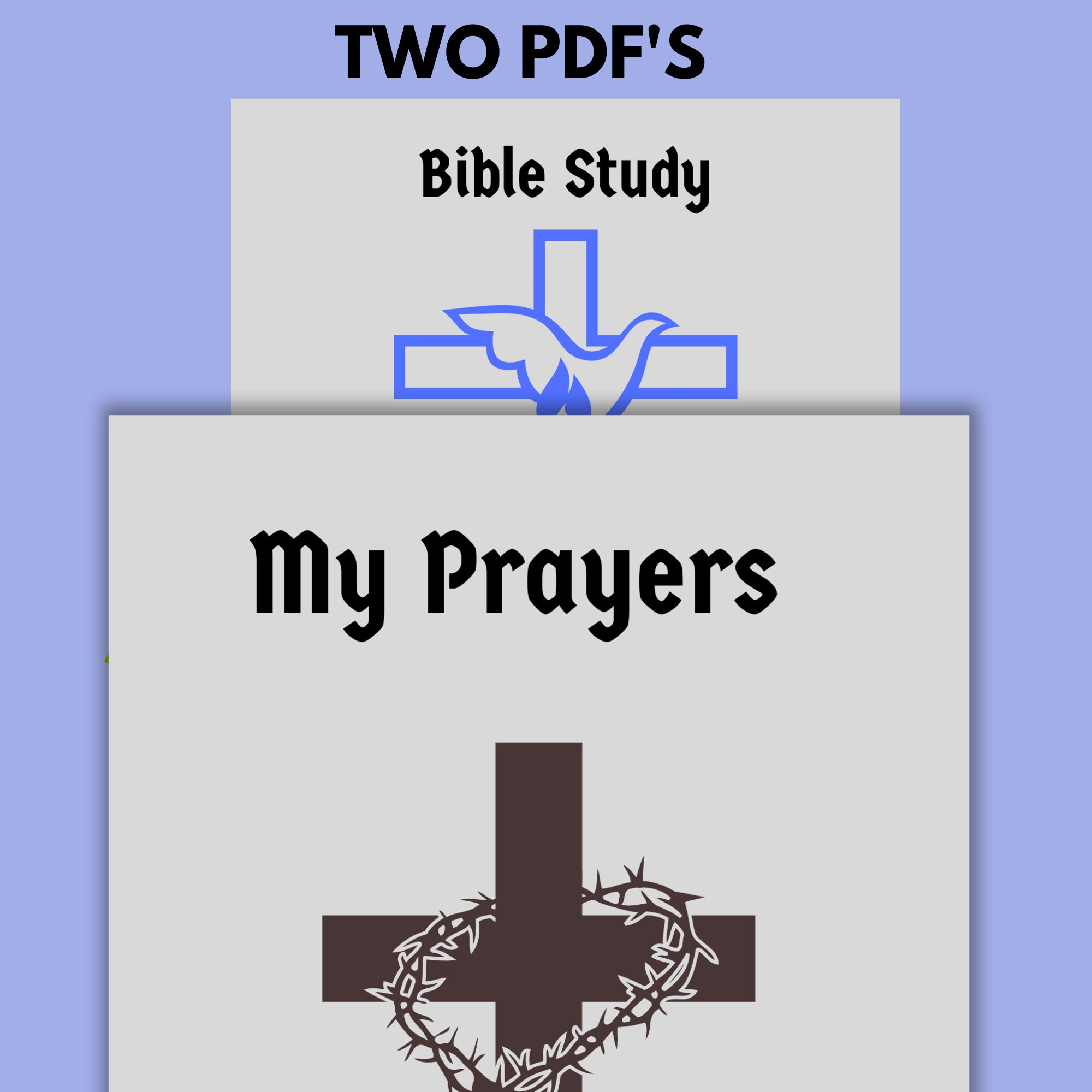 Printable Bible Study Journal, Printable Sermon Notes Journal ...