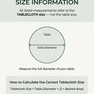 Green Striped Round Tablecloth, Linen Ruffle Tablecloth, Custom Table Cloth, Housewarming Gift For Her image 2