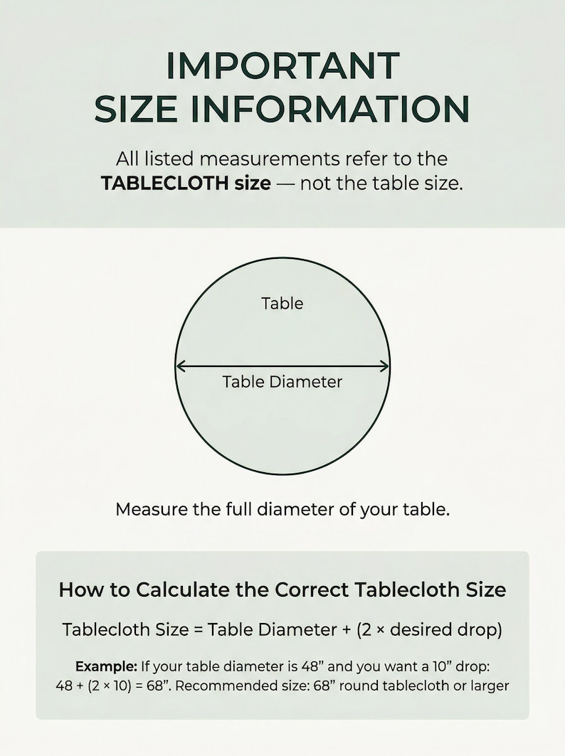 Green Striped Round Tablecloth, Linen Ruffle Tablecloth, Custom Table Cloth, Housewarming Gift For Her image 2