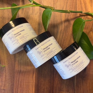 Crème au magnésium // Soulagement naturel de la douleur et des courbatures // Crème ultra hydratante // Lotion de sommeil // Magnésium topique // Lotion naturelle