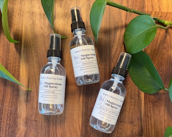 Magnesium Oil Body Spray // Topical Magnesium // Natural Body Spray // Pure Magnesium