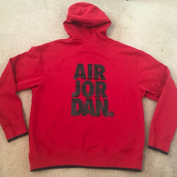 Vintage Air Jordan Jumpman Adult Large Hoodie Swe… - image 2