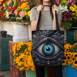 The Mystique of the Evil Eye Tote Bag Symbolism and Style Beach Bag