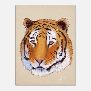 Tiger Portrait – Canvas Wall Art