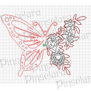 Laser Cut File, Butterfly, Mural, Door Sign, Animal, Digital Download Lasercutfile