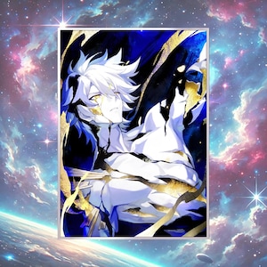 Honkai Star Rail Poster - Light Cone Print - Phainon Thus Burns the Dawn - Gacha Anime Game Wall Art