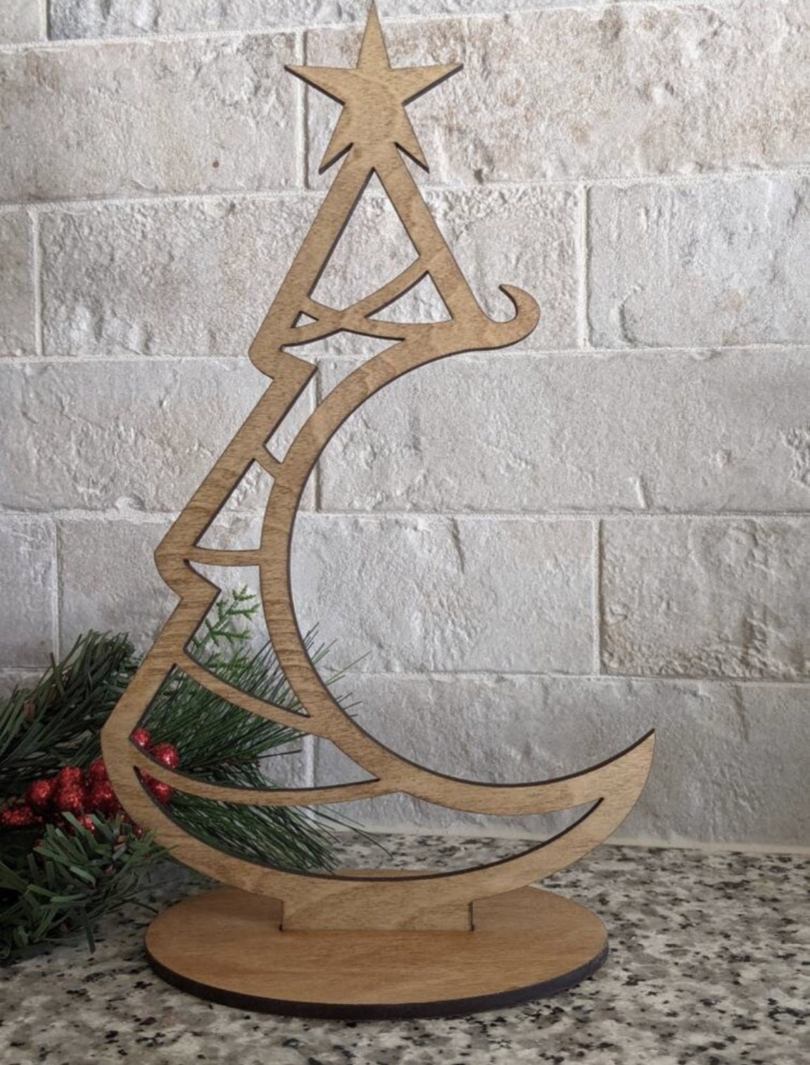 Wooden Christmas Tree Ornament Hanger, Keepsake Ornament Holder, Ornament Display, Tree Display, Ornament Holder