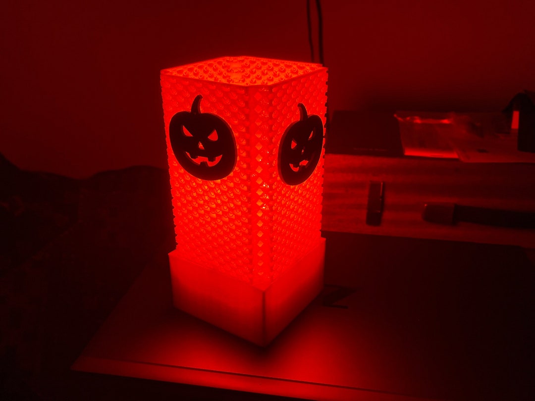 Halloween Table Lamp Etsy