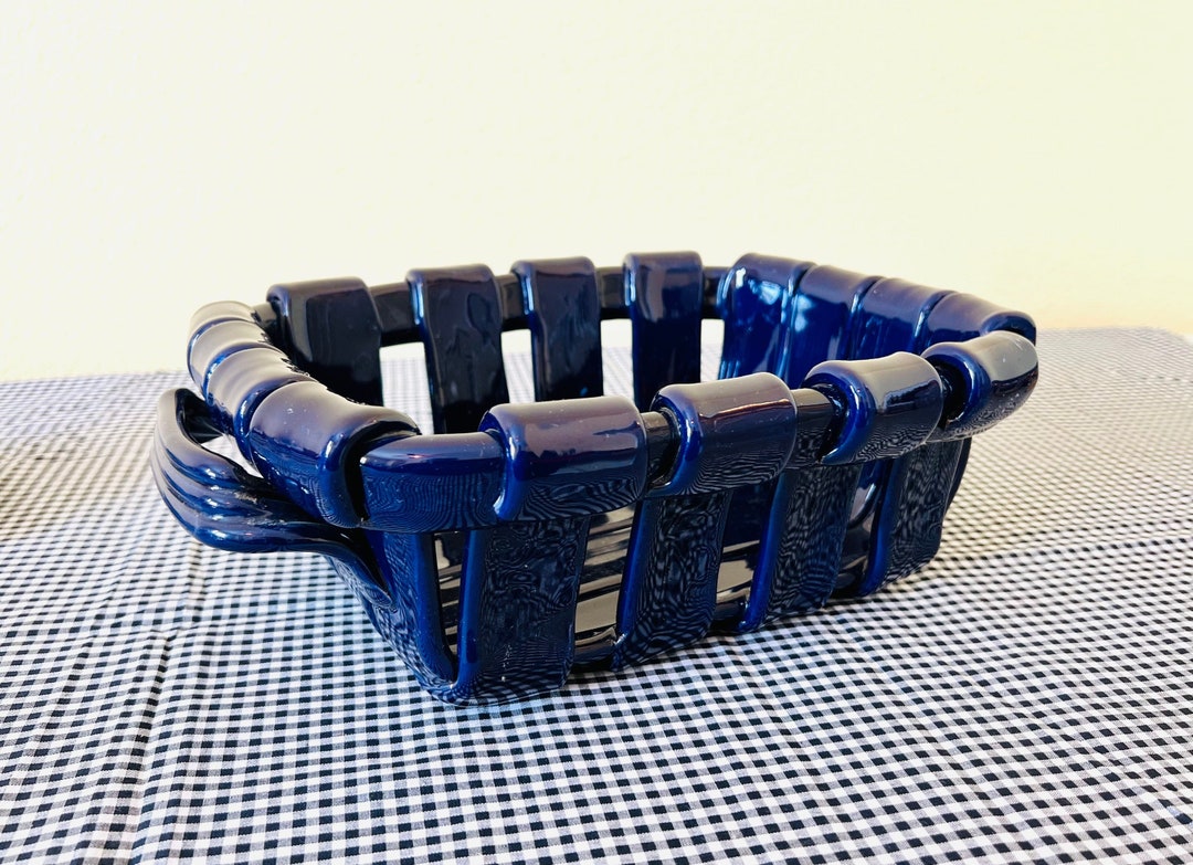 Italian Bread Bowl Tadinate Ceramic Basket Ceramic Bread Etsy