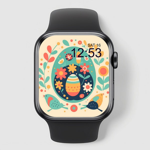 Easter Egg Digital Wallpaper Etsy