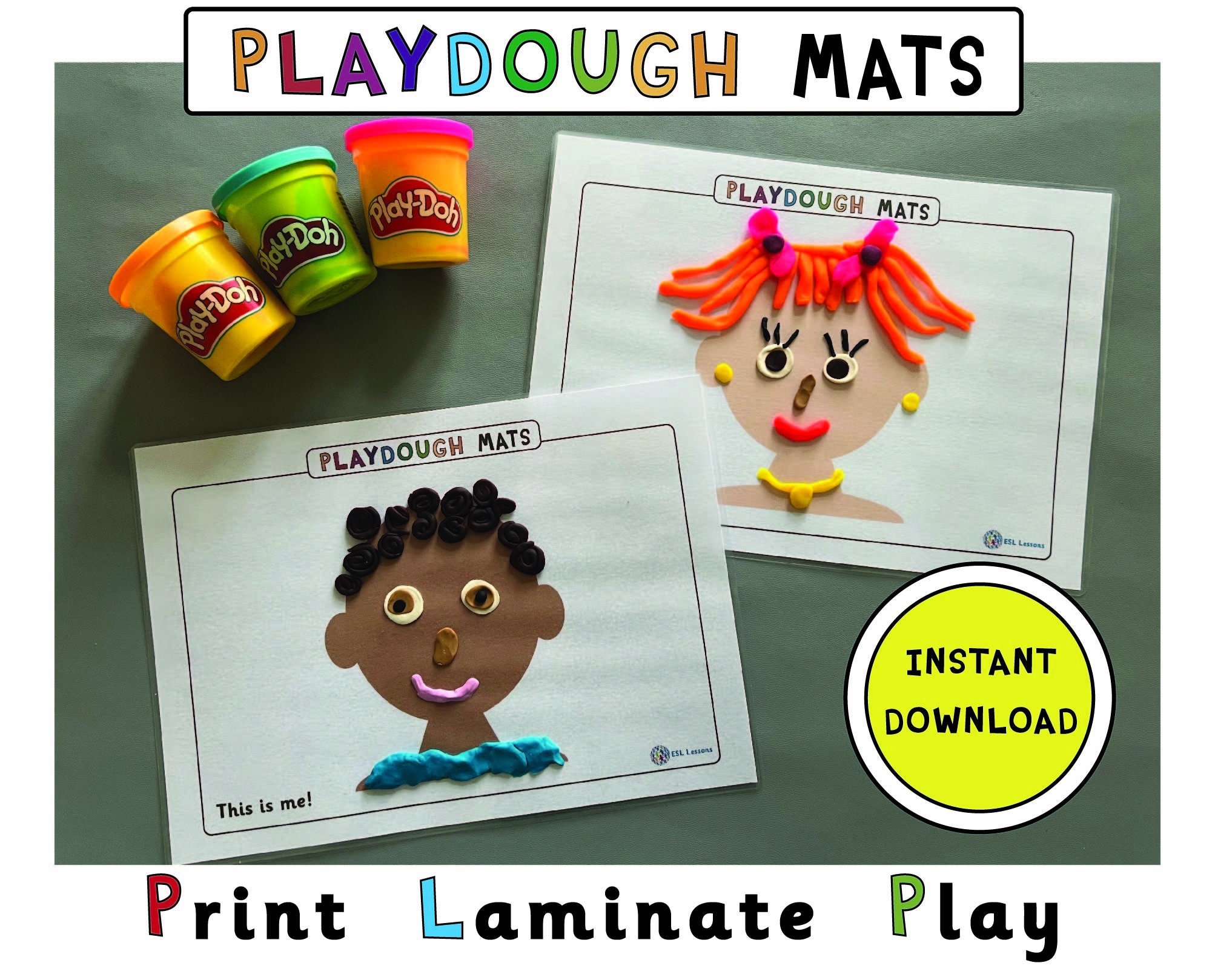 Playdoh Mats for Preschoolers. Playdough Mats for Toddlers. Playdoh  Printables for Kids. Play-doh Mats. Homeschool Ideas for Toddlers. 