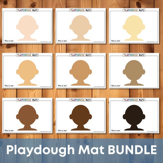 Playdoh Mats for Preschoolers. Playdough Mats for Toddlers