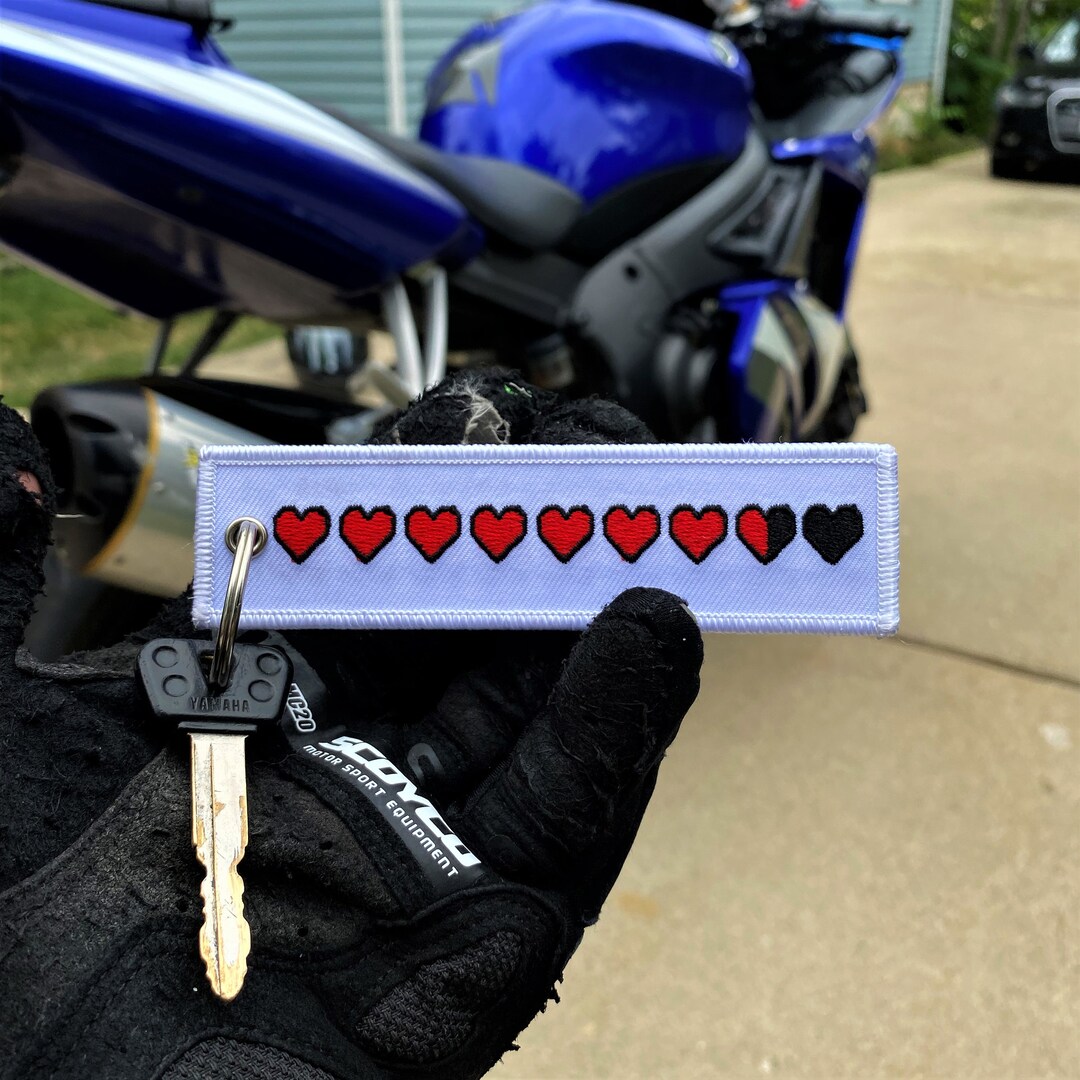 9 Lives Key Tag / Motorcycle Key Tag / Keychain for Bikes Etsy New Zealand